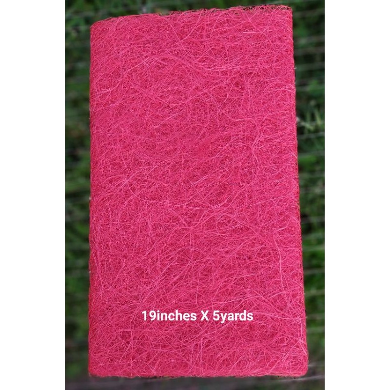 Abaca Mat/Scrunch Abaca Fiber Handicraft Lazada PH