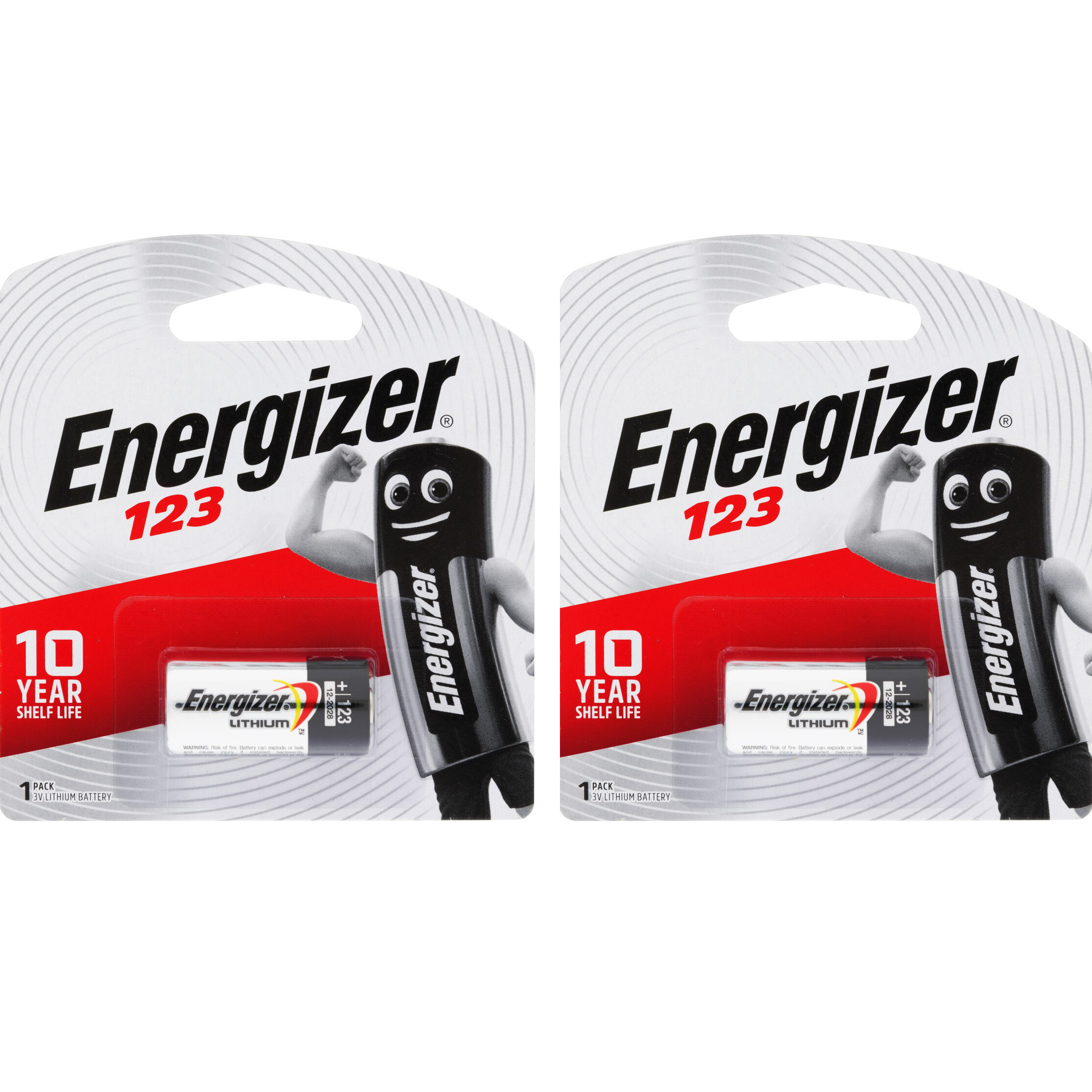 Energizer 123 Lithium Batteries 3v Cr123a Lithium Photo Batteries Set Of 2 Lazada Ph 2826