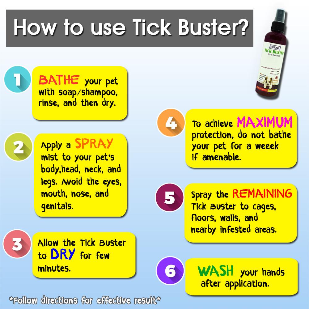 Tick Buster AntiTicks Fipronil Pet Spray Treatment 200mL review and price