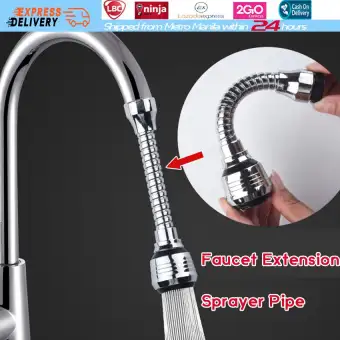 2 Modes 360 Turnable Nozzle Filter Tap Adapter Water Faucet