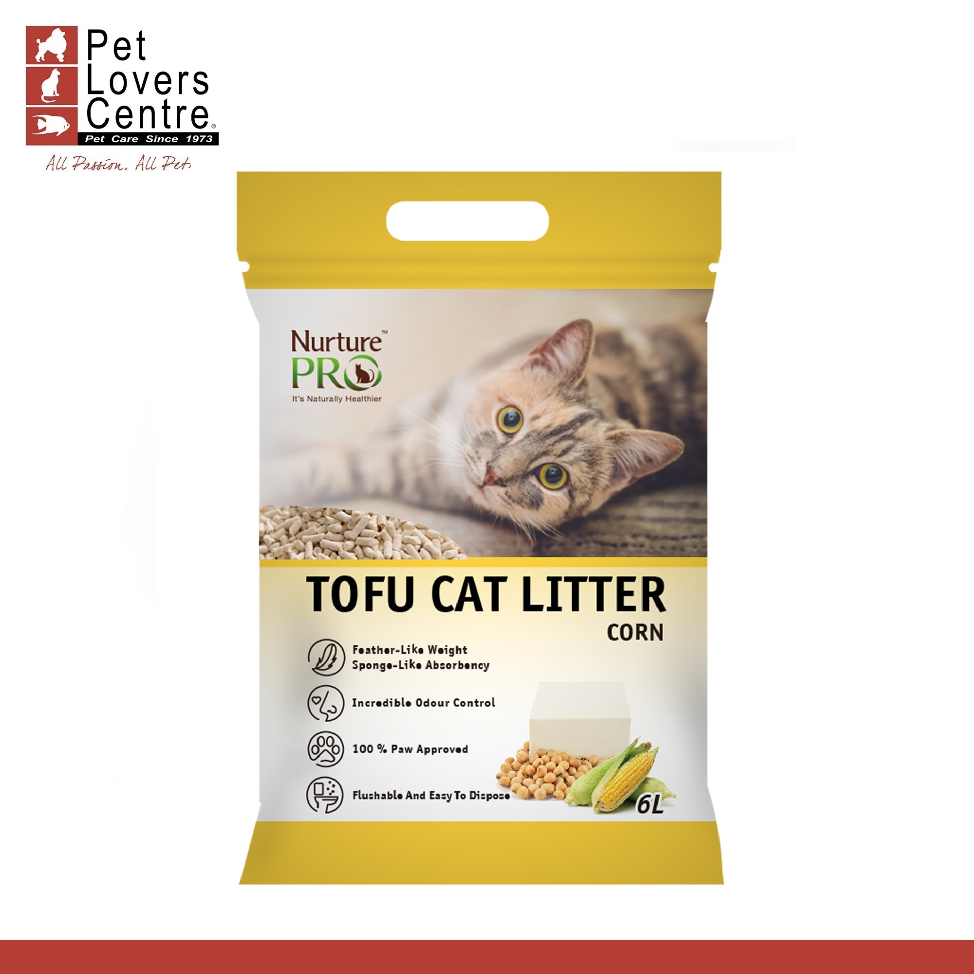 Nurture Pro Tofu Cat Litter 6kg Corn Lazada PH