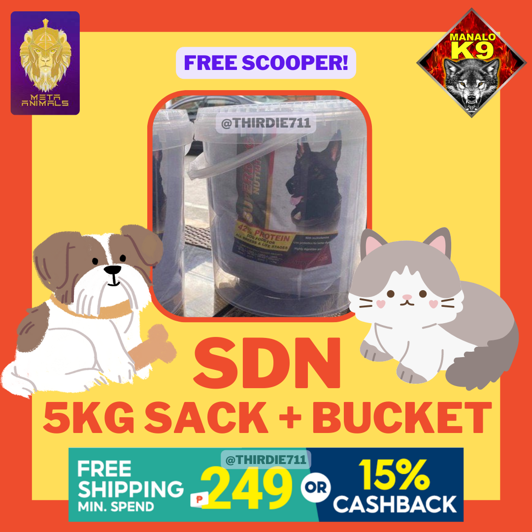 SDN SDN28 SDN42 SDN Dog Food Manalo K9 Lazada PH