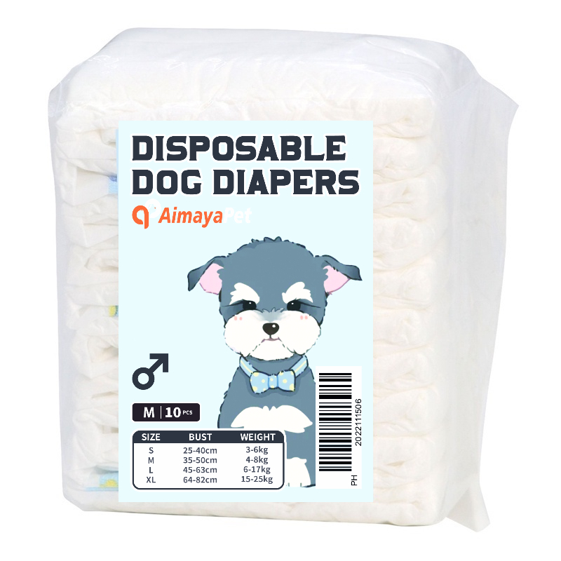 Diapers for Dogs Disposable Pet Diapers Female and Male Dog Puppy - Main Image