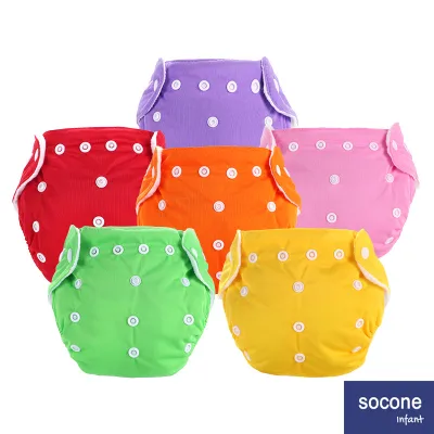 Socone Infant Baby Washable Diaper Reusable Diaper Infant Cloth Diaper 1142