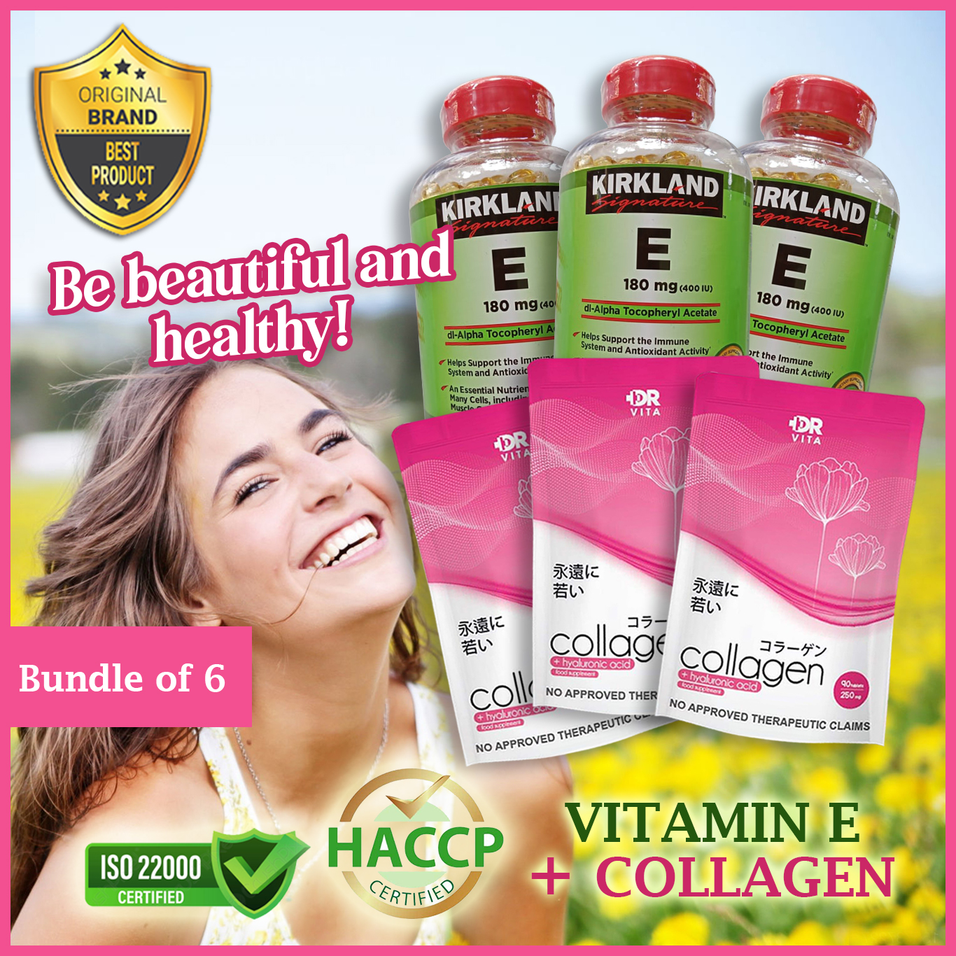 Original sourced from TAIWAN DR. VITA COLLAGEN plus HYALURONIC ACID