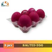 RED SALTED EGG 6 PCS