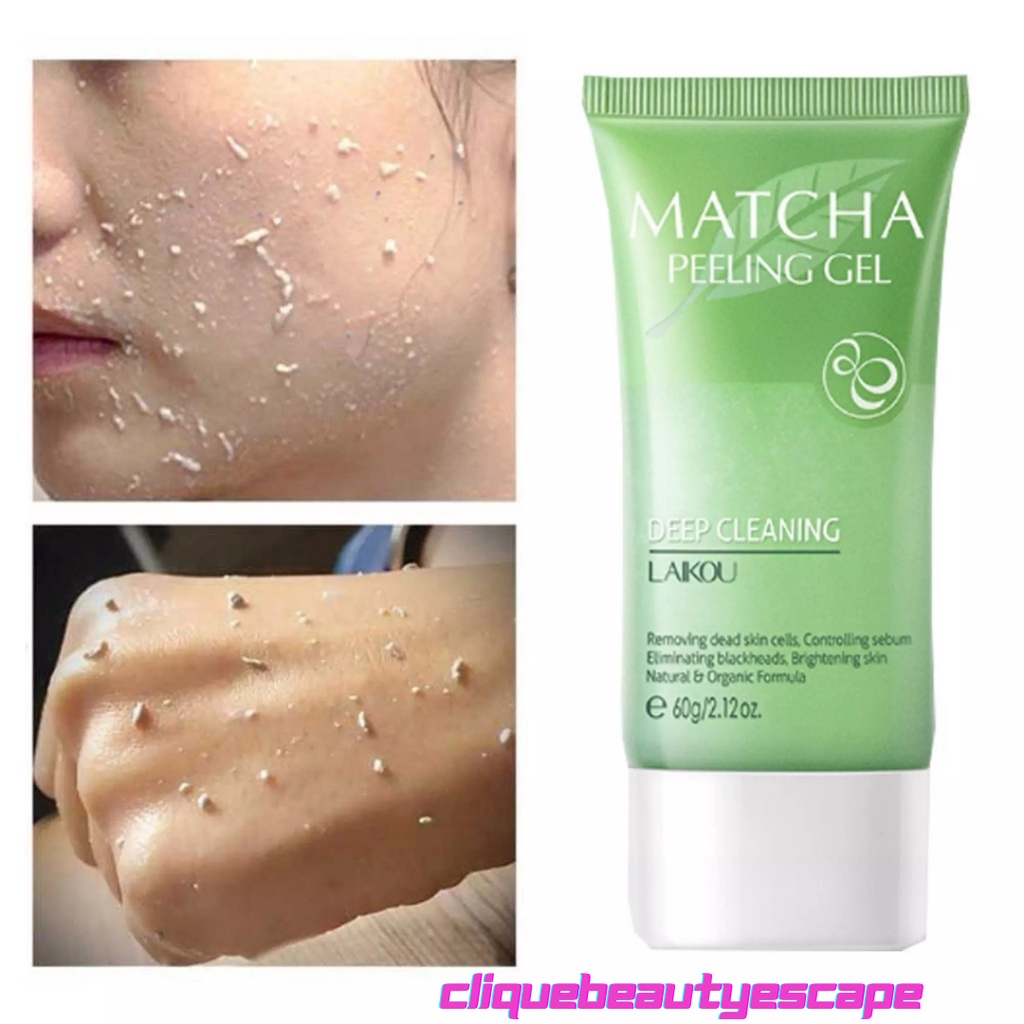 free shipping Matcha Facial Exfoliator Face Scrub Removal Lazada PH