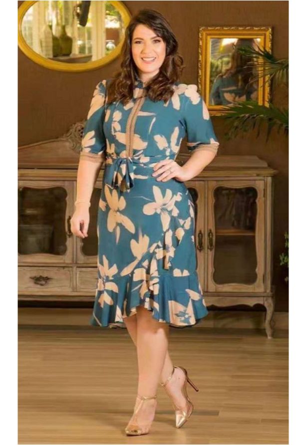 Vestido vintage 2024 plus size