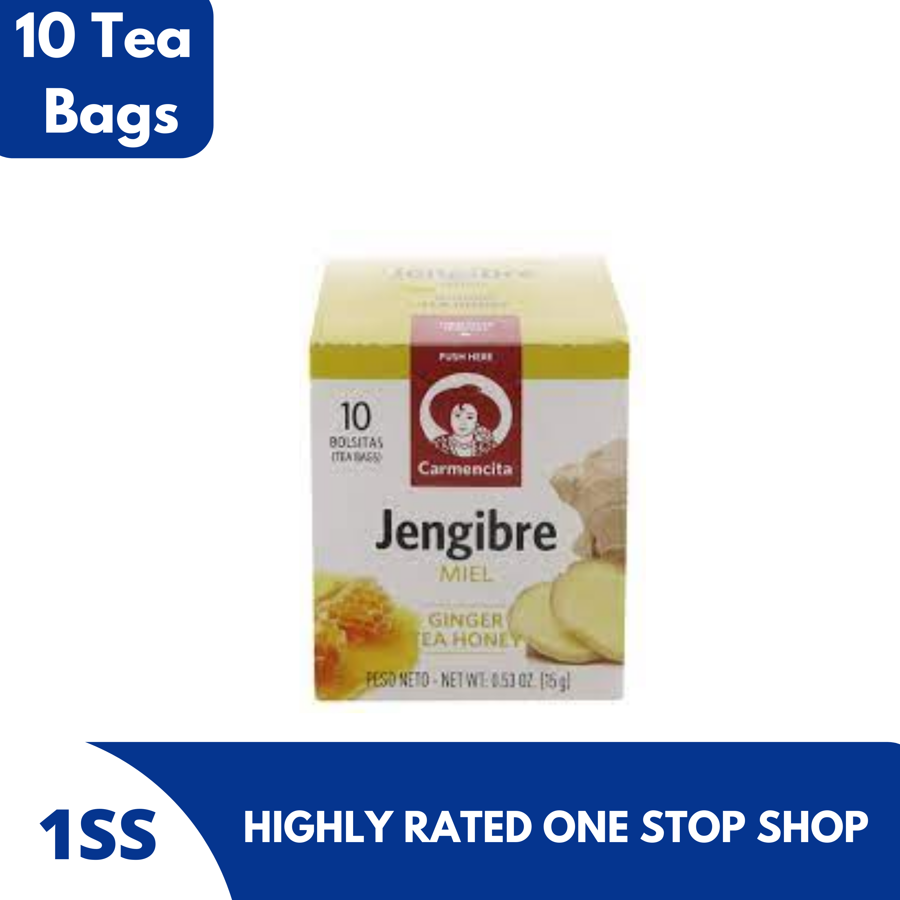 Carmencita Ginger & Honey Tea, 10 Tea Bags Lazada PH