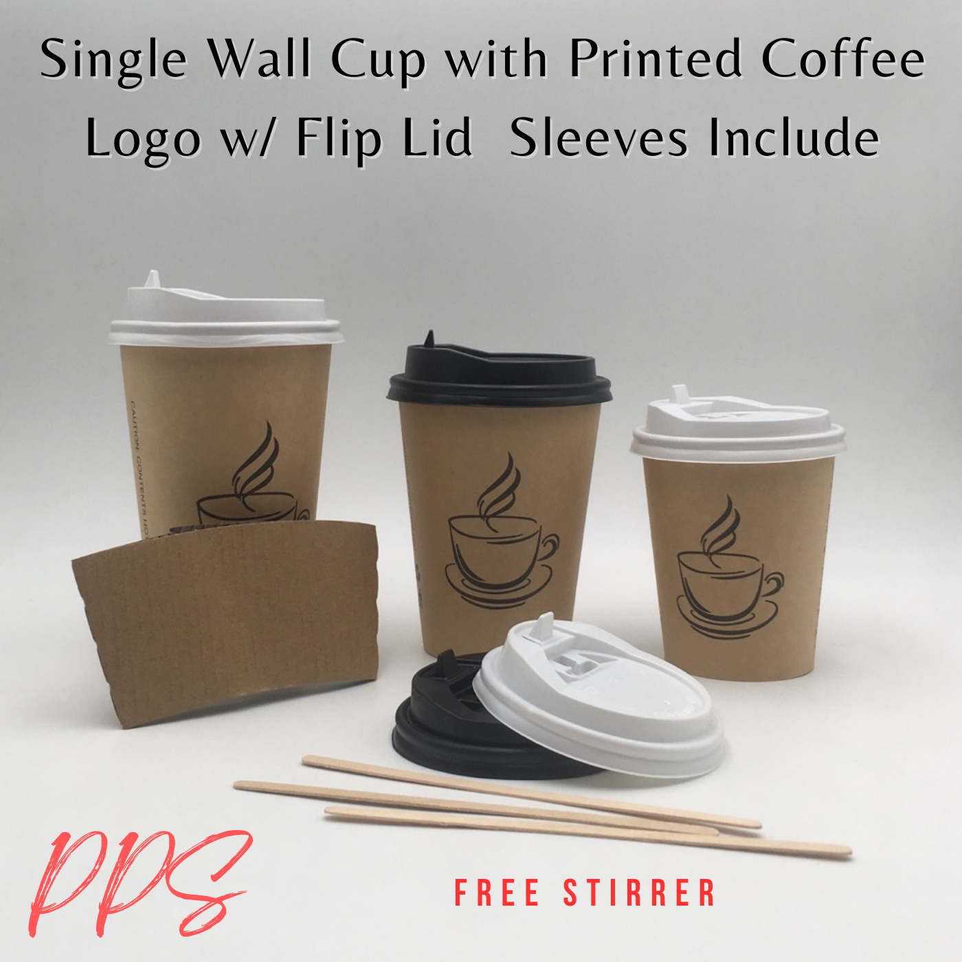 80mm mouth size 8oz coffee paper cup lid