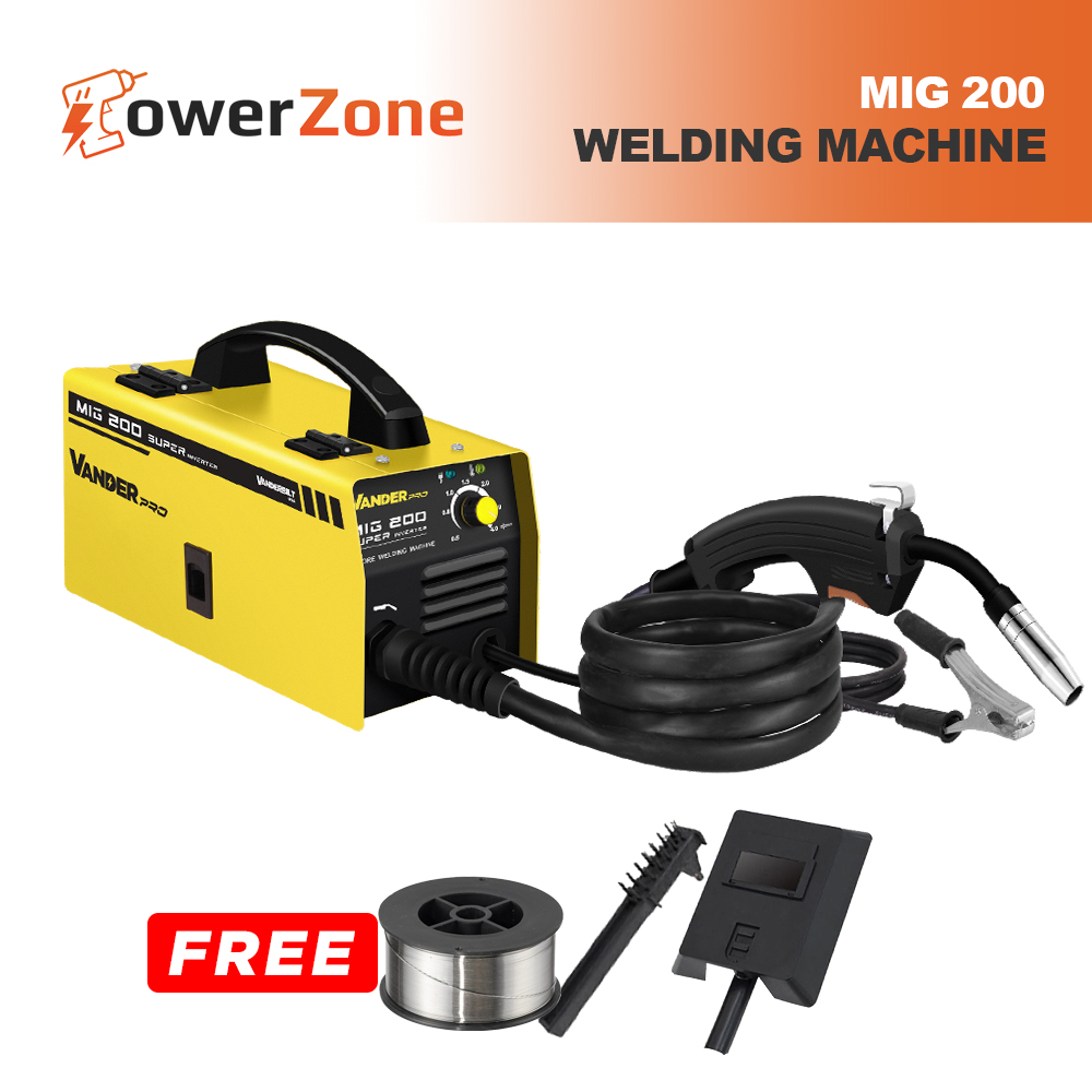 Heavy Duty Welding Machine Gasless Pro MIG 200 VANDERBILT USA Lazada PH