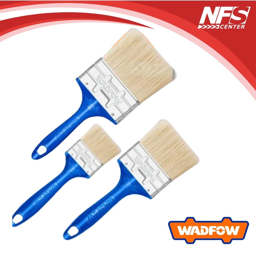WADFOW Professional Paint Brush Set 3PCS8PCS For OilBased Paint