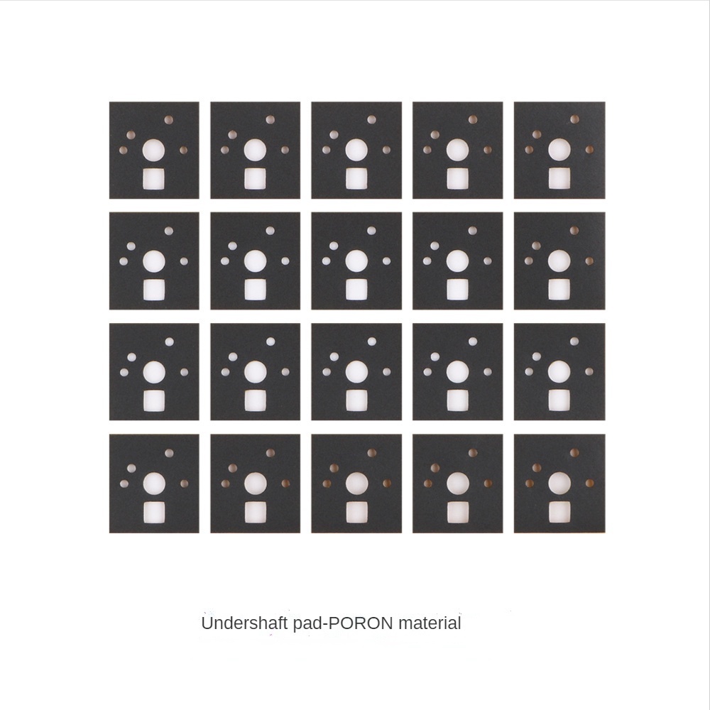 120/PCS material mechanical keyboard shaft lower pad