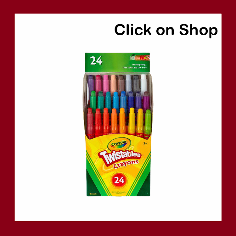 Crayola Twistable Crayons 24 pack