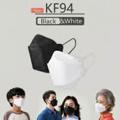 1box-10pcs KF94 Face Mask 3 Layer NON-WOVEN Protection Filter 3D Anti Viral Anti Dust Anti Fog And Smoke