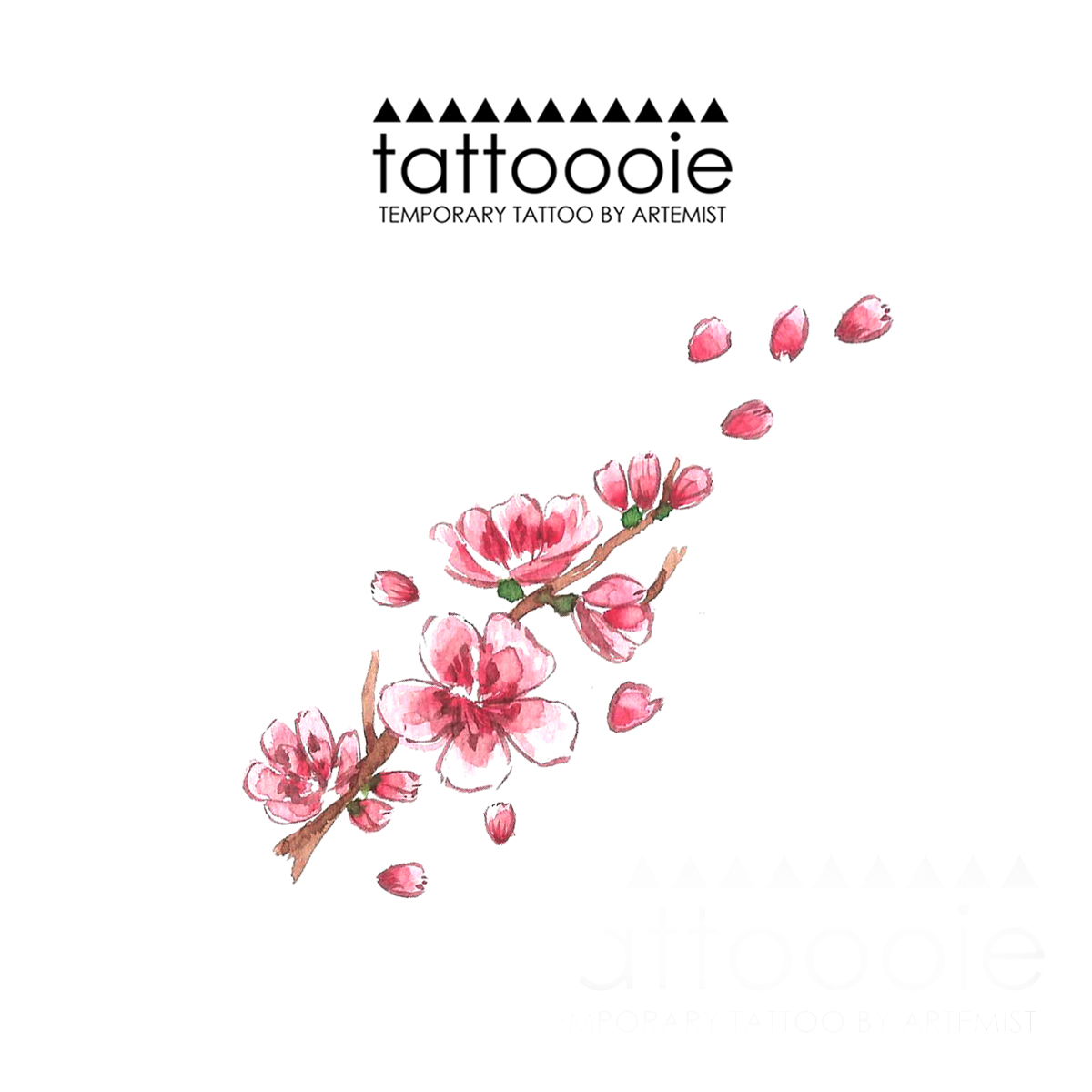 Stunning Cherry blossom anklet tattoo🔥👌 #jhetzidart #tattoo #tattoos... |  TikTok