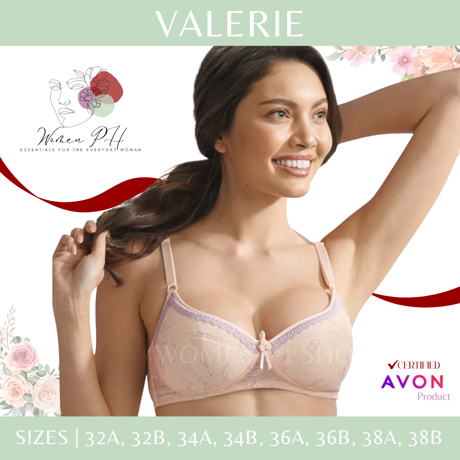 Avon - Product Detail : Valerie Non-wire Lace Bra