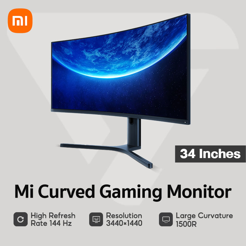 Xiaomi Redmi G34WQ Curved Gaming Monitor 34inch 1ms & 180Hz 3440x1440 ...