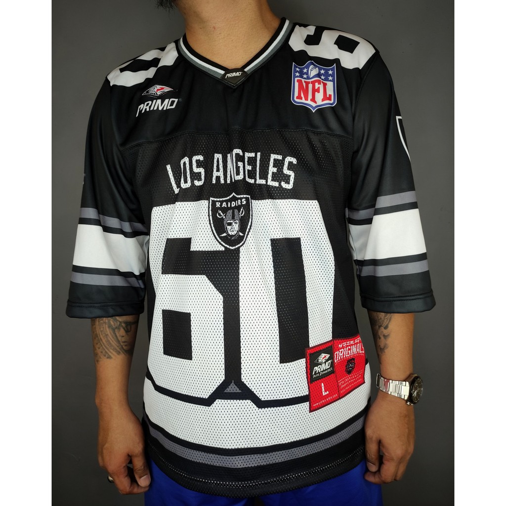 3/4 Sleeve Shirt Raiders, Wutang and Jamaica Elbow Length Hockey Jersey  PRIMO Active Wear