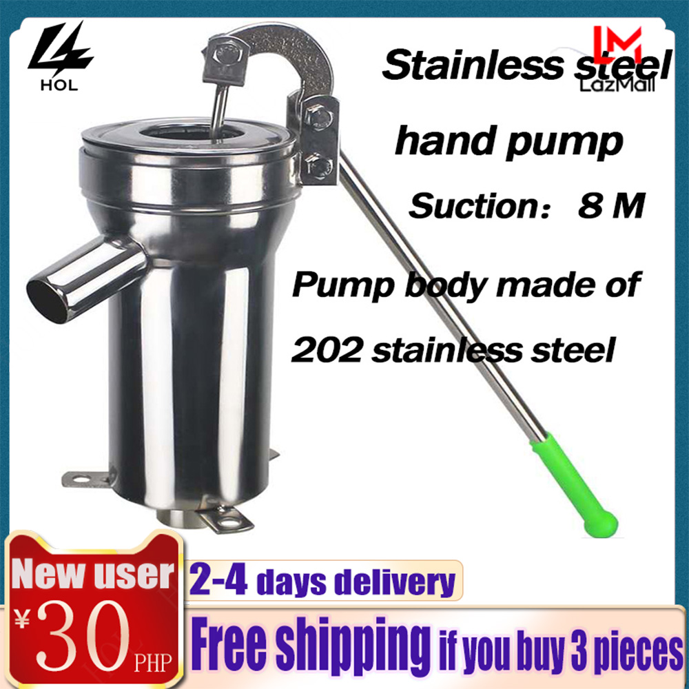 HOL (COD+3 Days Delivery)100 Stainless Steel Home Manual Jetmatic Hand