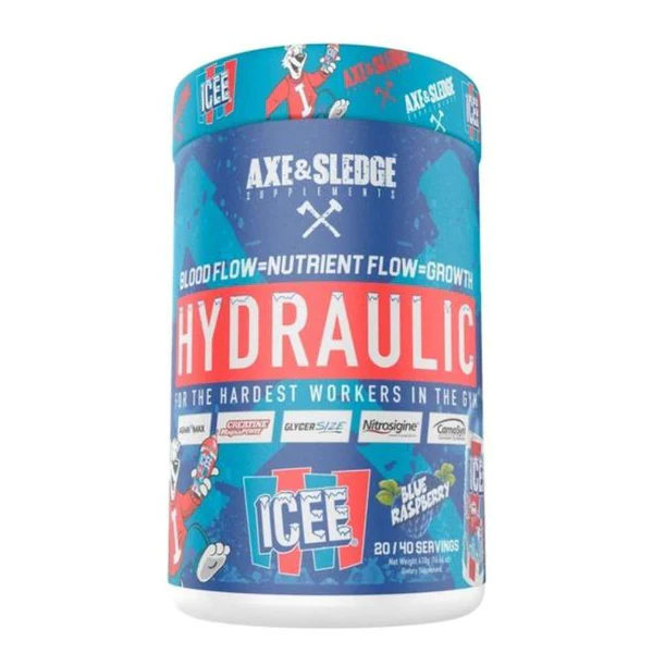 AXE & SLEDGE HYDRAULIC 40 SERVINGS BLUE RASPBERRY FLAVOR Lazada PH