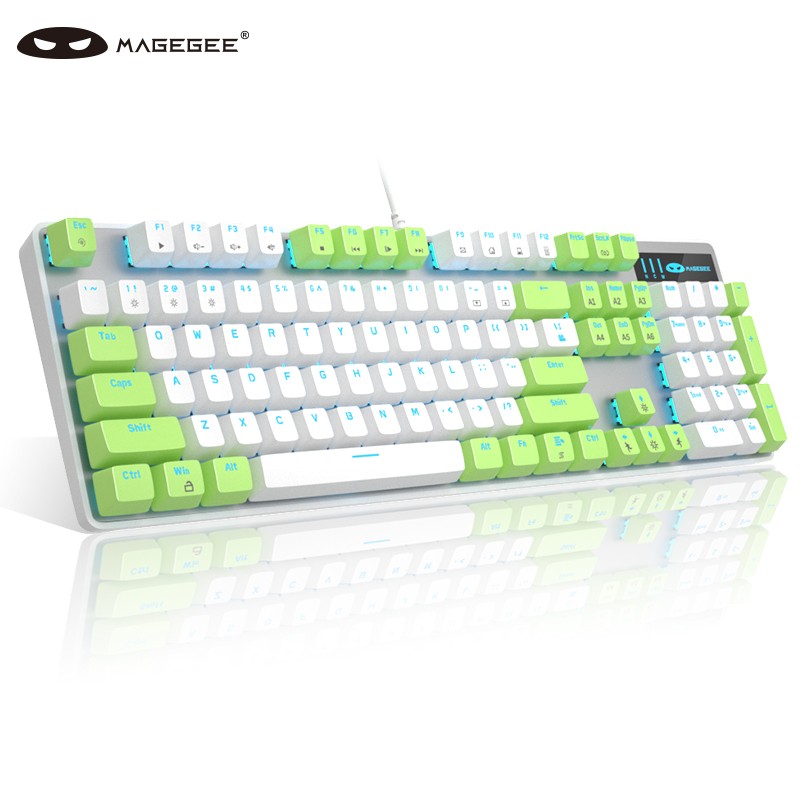MageGee Mechanical Storm Wired mechanical keyboard lol PlayerUnknown's Battlegrounds Keyboard ...