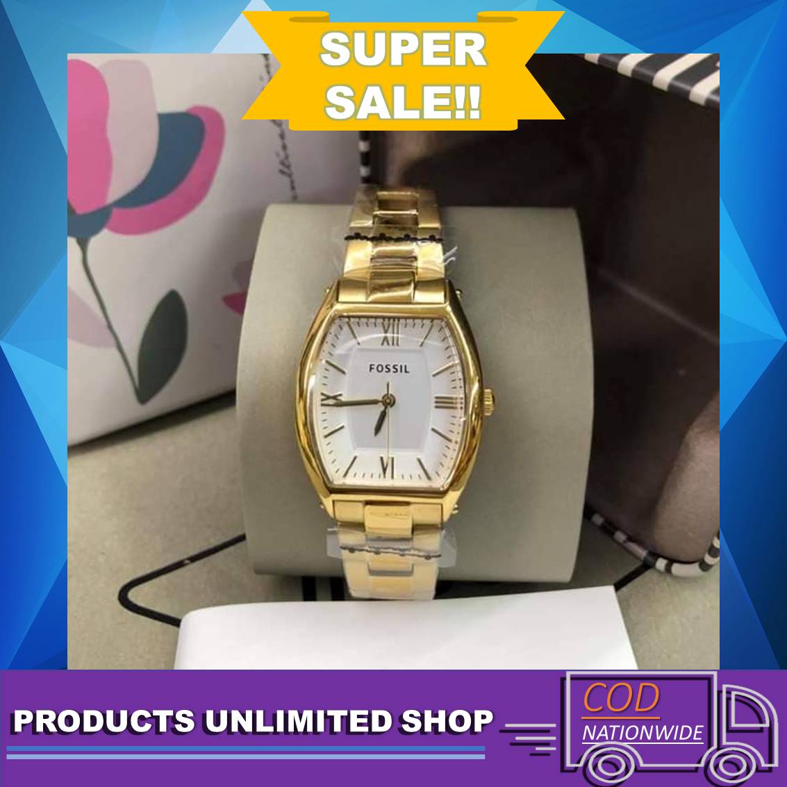 FOSSIL CASUAL WATCH FOR WOMEN 100 