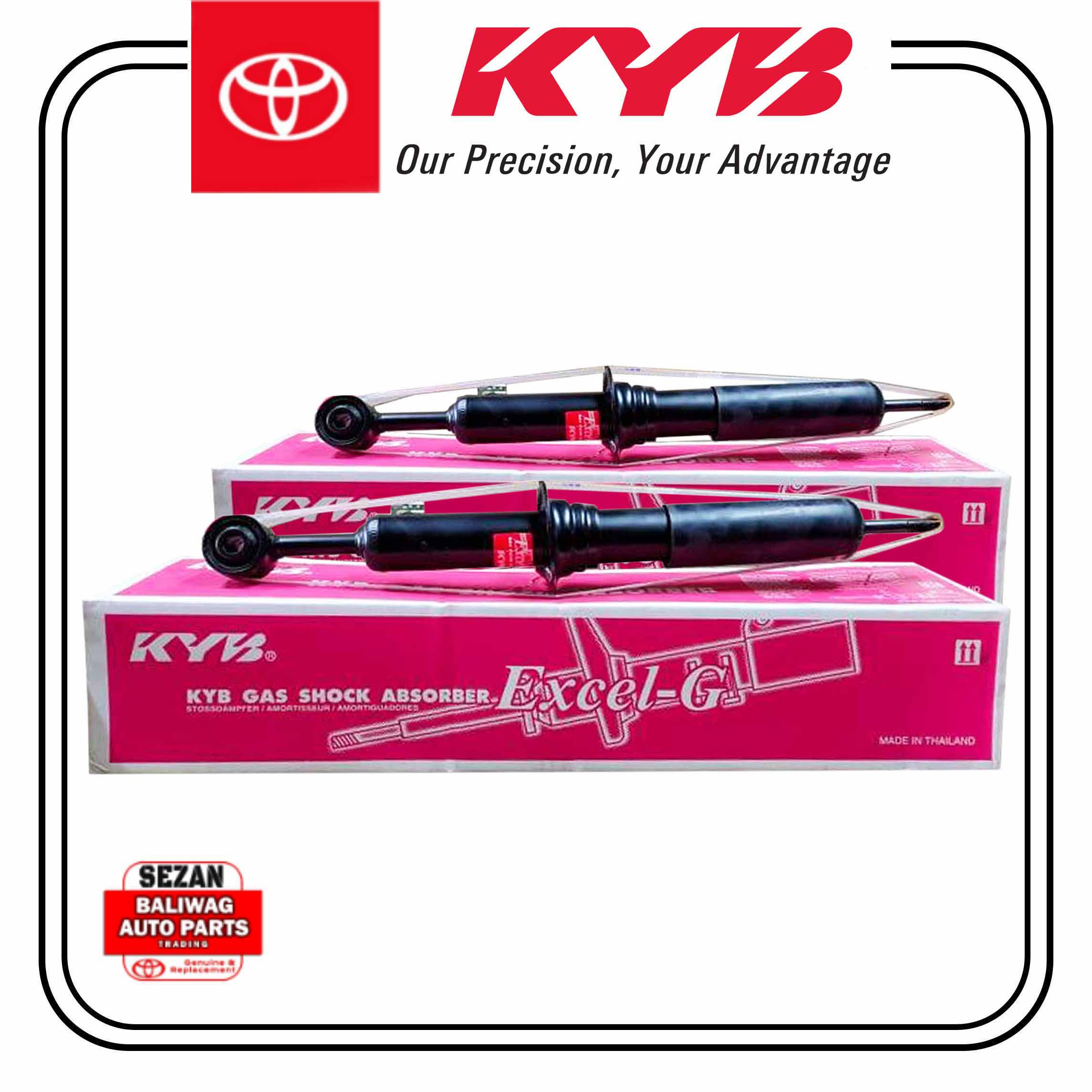 SHOCK ABSORBER FRONT SET TOYOTA HILUX REVO CONQUEST 4X4 20152020