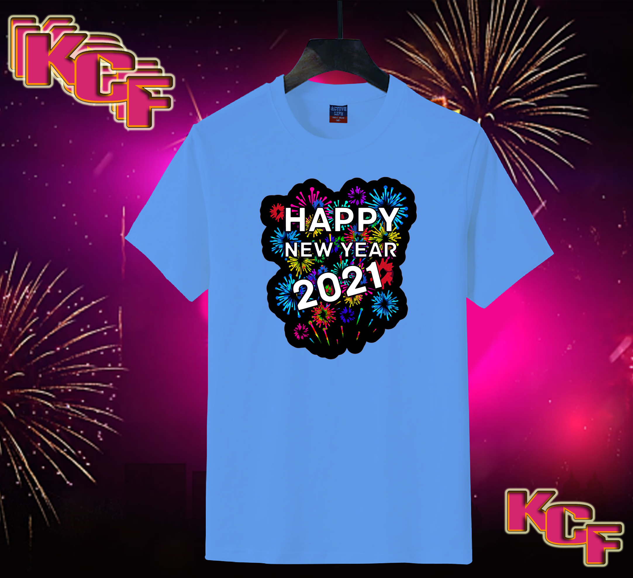 happy new year shirt design