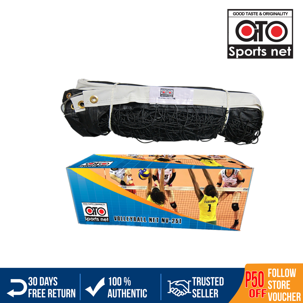 GTO Volleyball Net Nylon Official x 1 pc Lazada PH