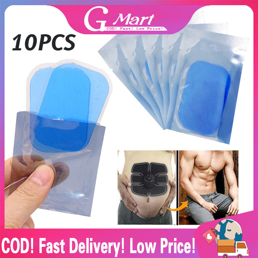 ⭐【LazTop Seller】10Pcs ABS Trainer Gel Pads for EMS Abdominal