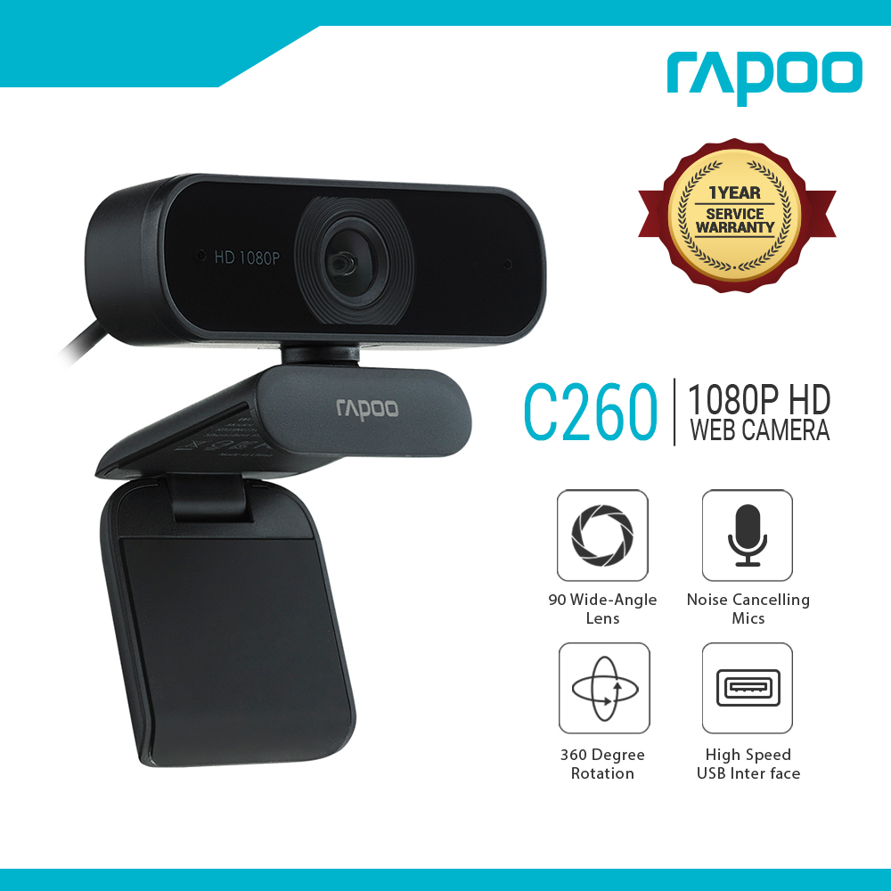 rapoo c260 webcam price