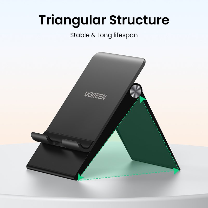 UGREEN Mobile Phone Holder Stand for iPhone Huawei Realme Adjustable  Foldable Phone Holder