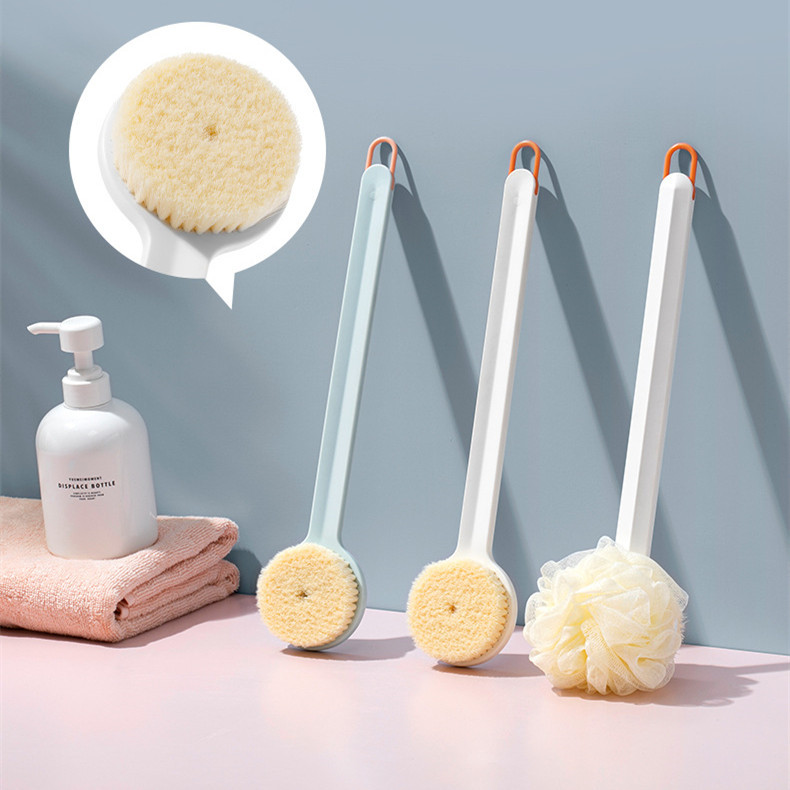 RA STUDIO Shower Body Brush with Bristles and Loofah,Back Scrubber Bath ...