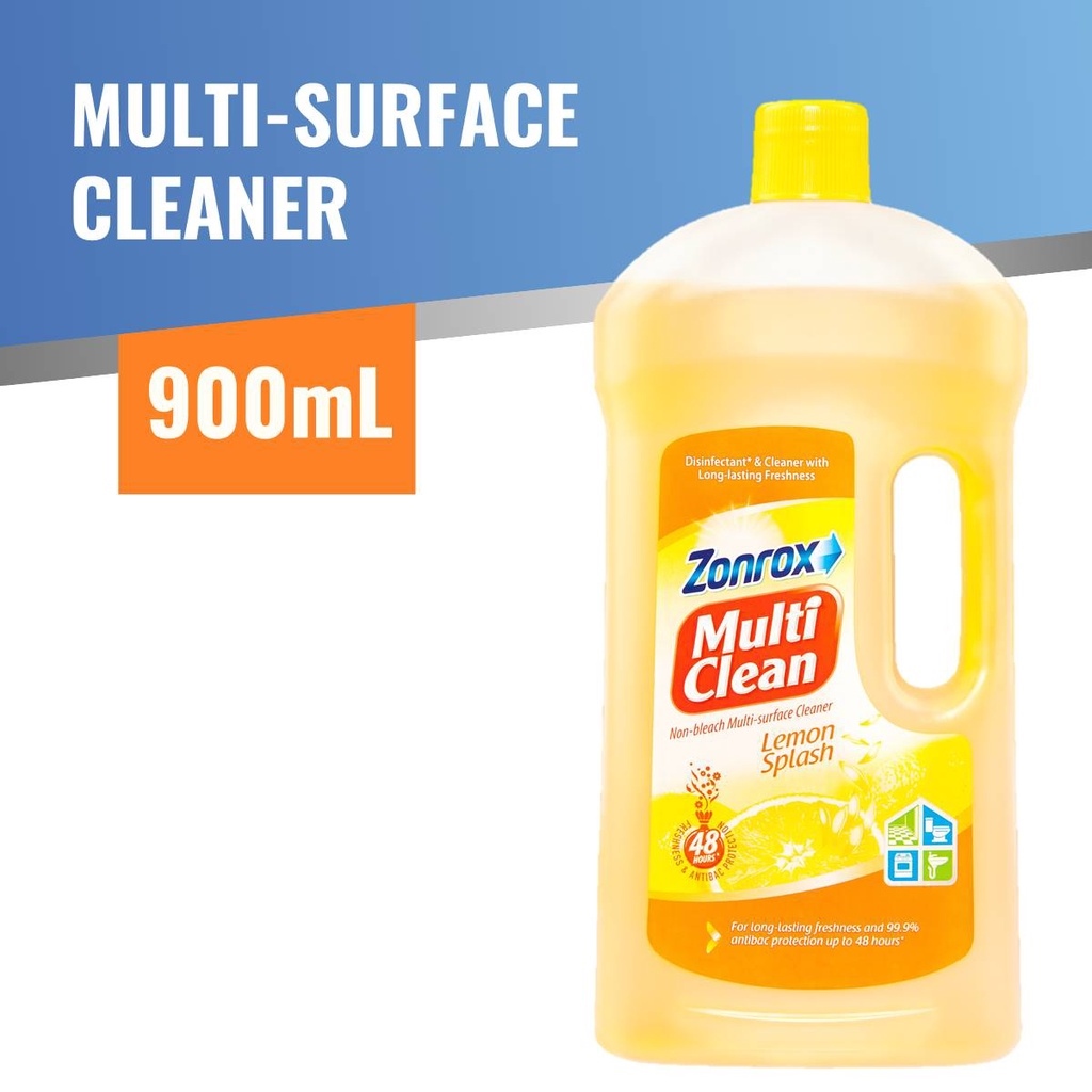 Zonrox Multi Surface Cleaner Lemon Splash 900Ml Lazada PH