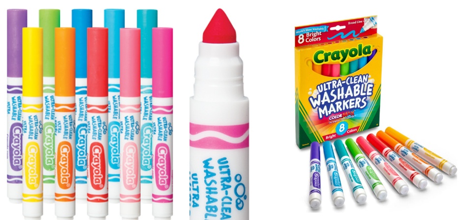 Crayola Bright Colors Ultra-clean Washable Markers