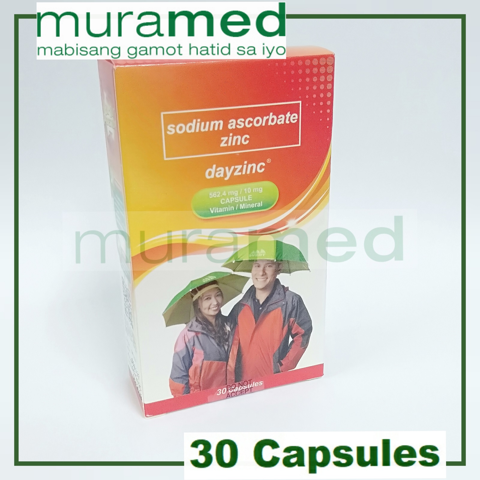 Dayzinc Vit. C + Zinc Capsule 30's Lazada PH