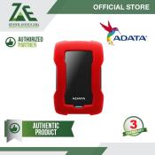 Adata HD330 1TB Shockproof Red
