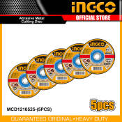 Ingco MCD1210525 - Abrasive Metal Cutting Disc 5pcs Only IHT