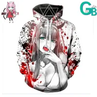 02 ahegao hoodie Clearance