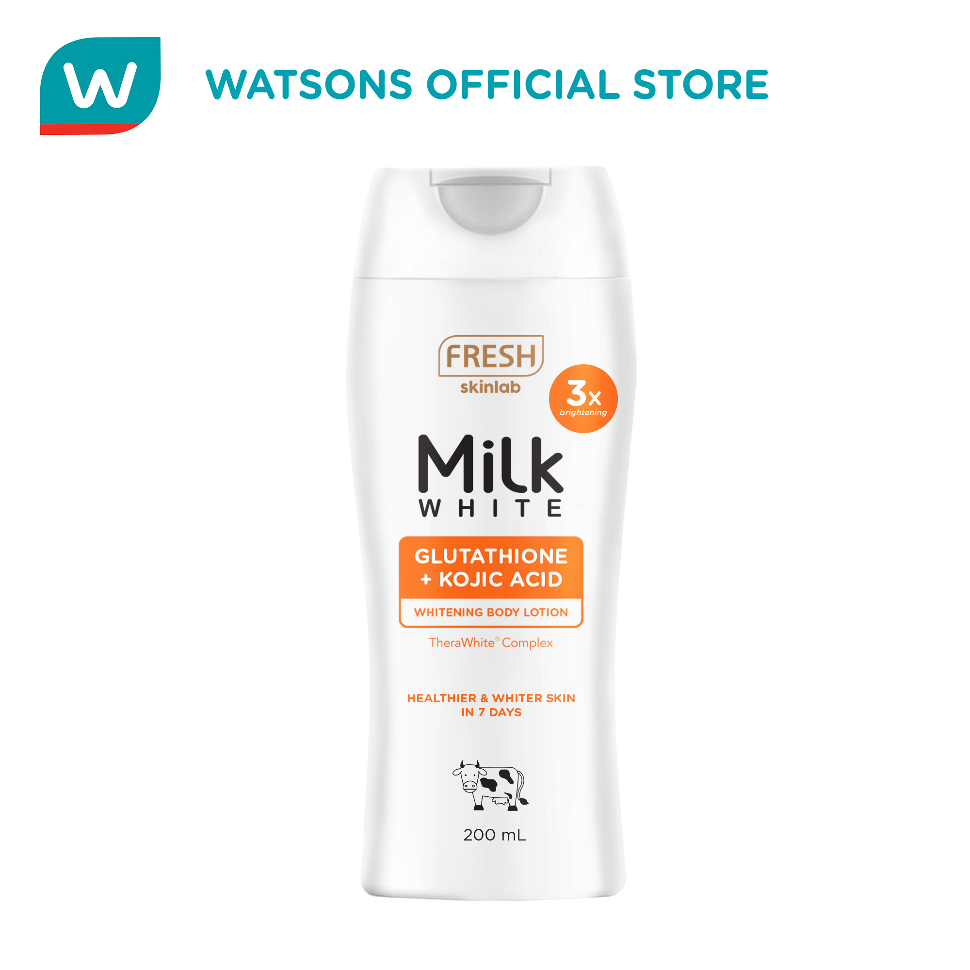 FRESH Skinlab Milk White Glutathione + Kojic Whitening Body Lotion 200ml |  Lazada PH