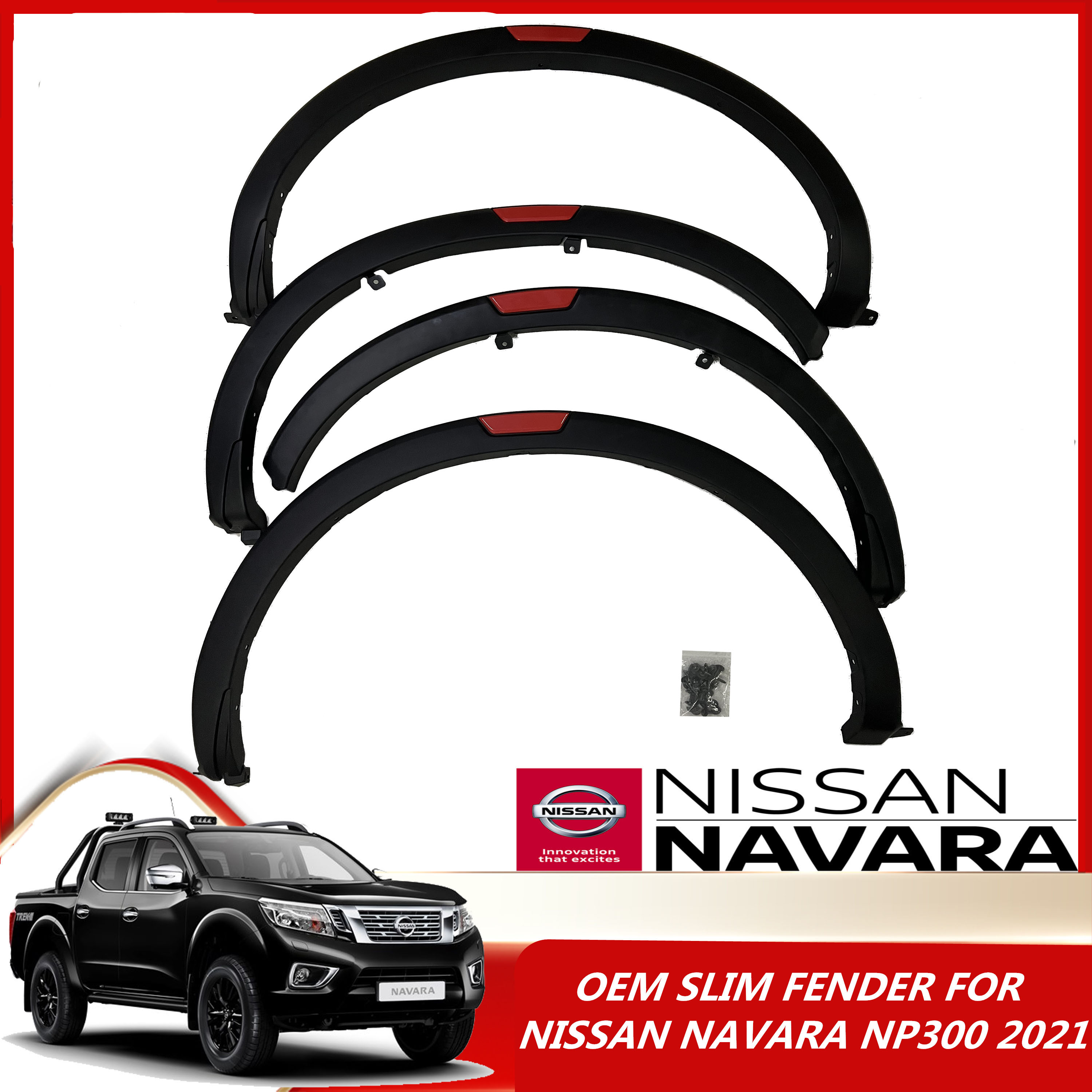 Nissan Navara Pro4x Np300 20212024 Oem Slim Fender Flare Lazada PH