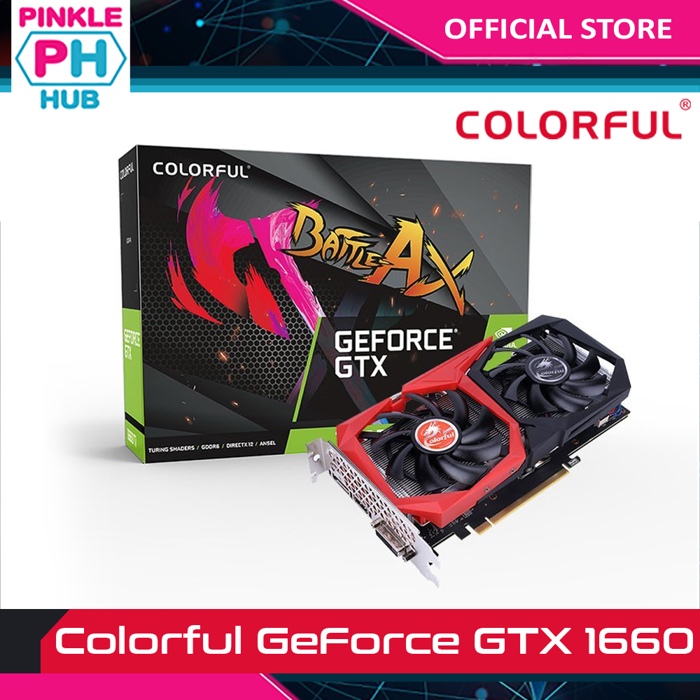 Colorful GeForce GTX 1660 6G-V 本体 Colorful GeForce GTX 1660 Super 6GB ( GTX 1660 SUPER NB 6G-V