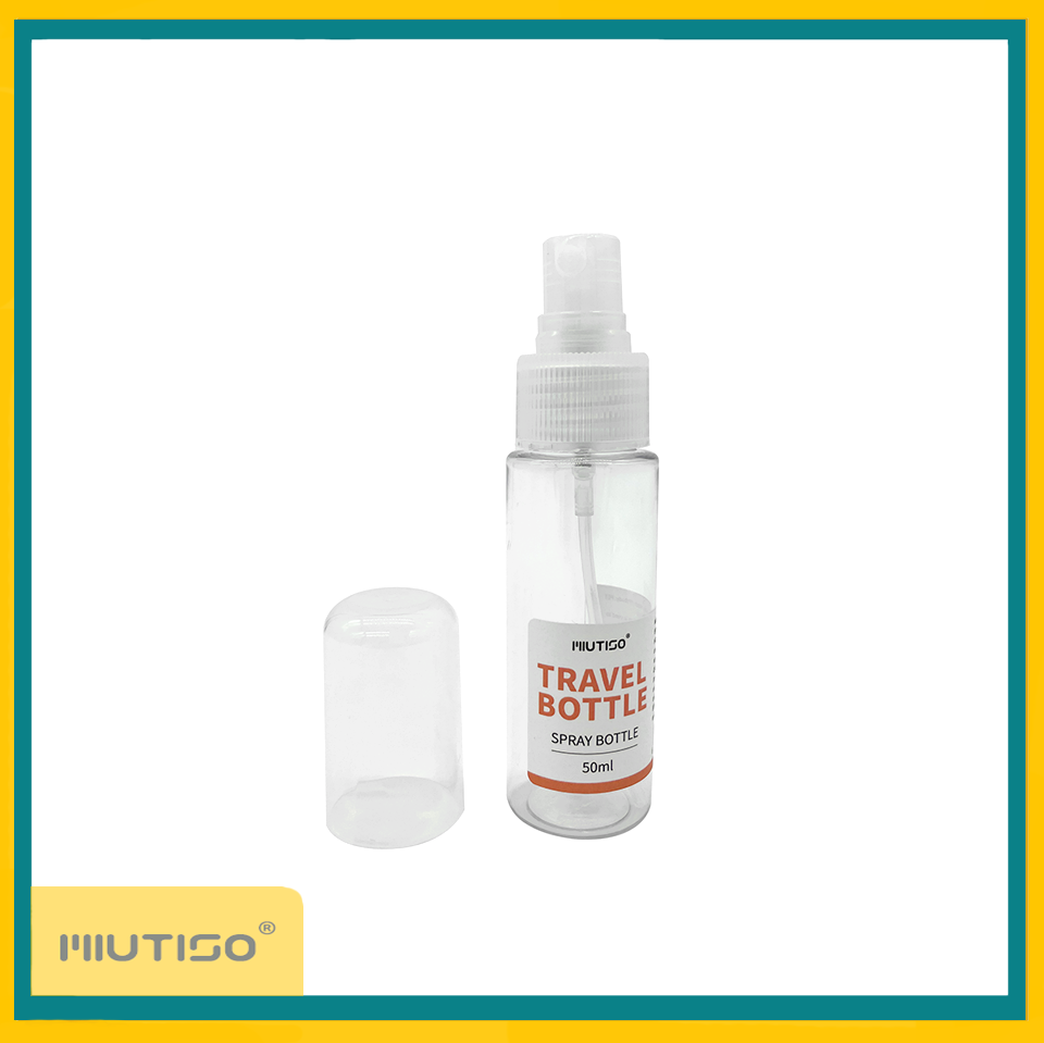 Miutiso 30ml/50ml/100ml Spray Bottle Clear Empty Fine Mist Bottle