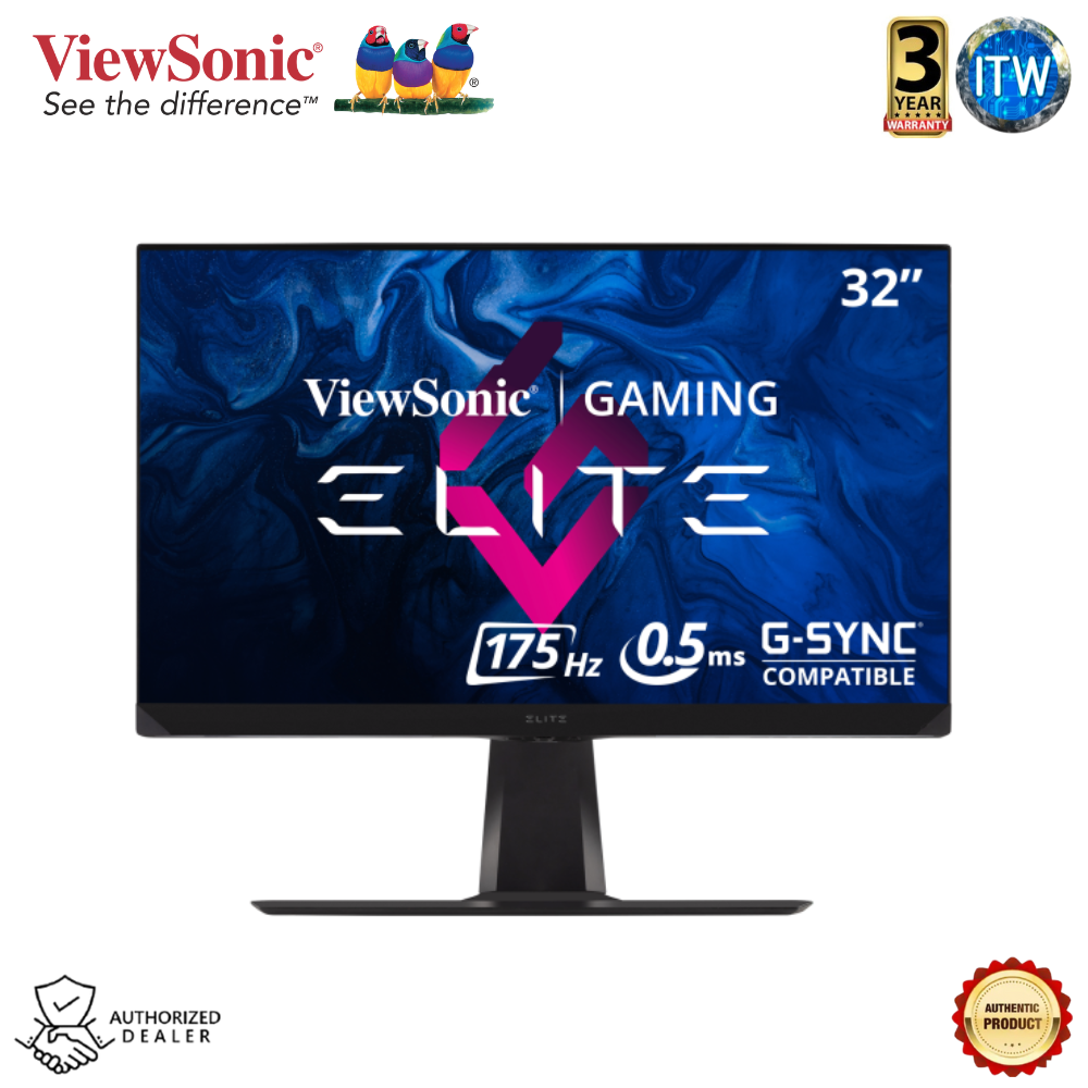 Viewsonic Elite XG320Q 32", WQHD IPS (2560x1440), GSync Compatible, AntiGlare Gaming Monitor