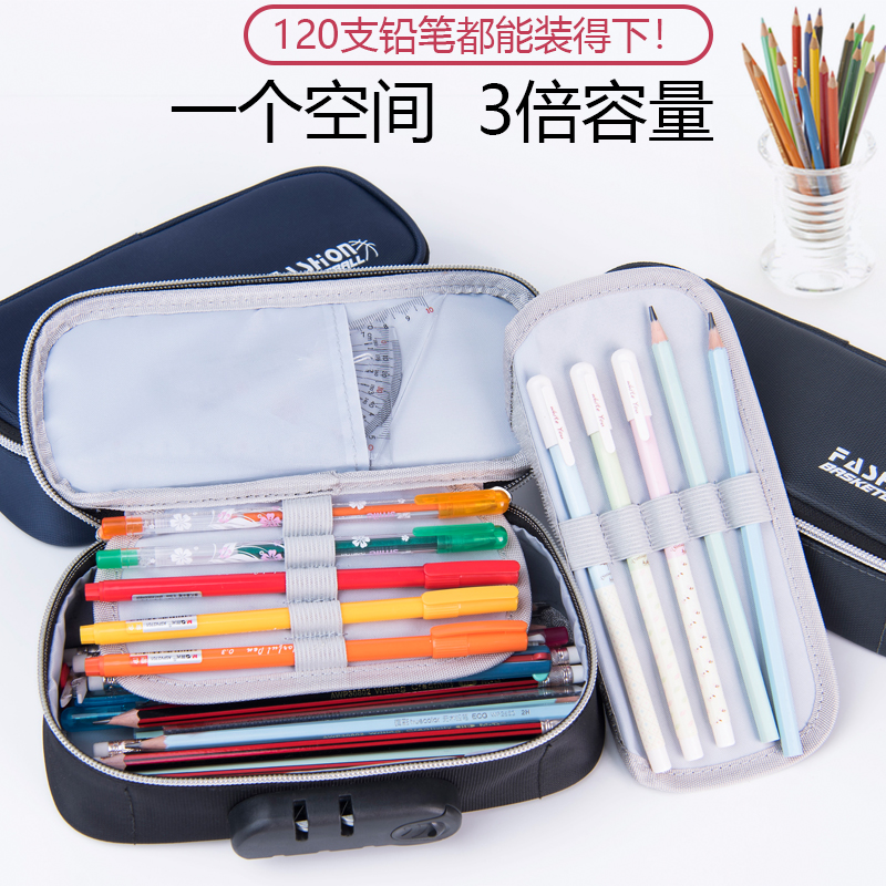 SCP Foundation Pencil case Pen Bag Fans Collection Student Stationery Pencil-box 