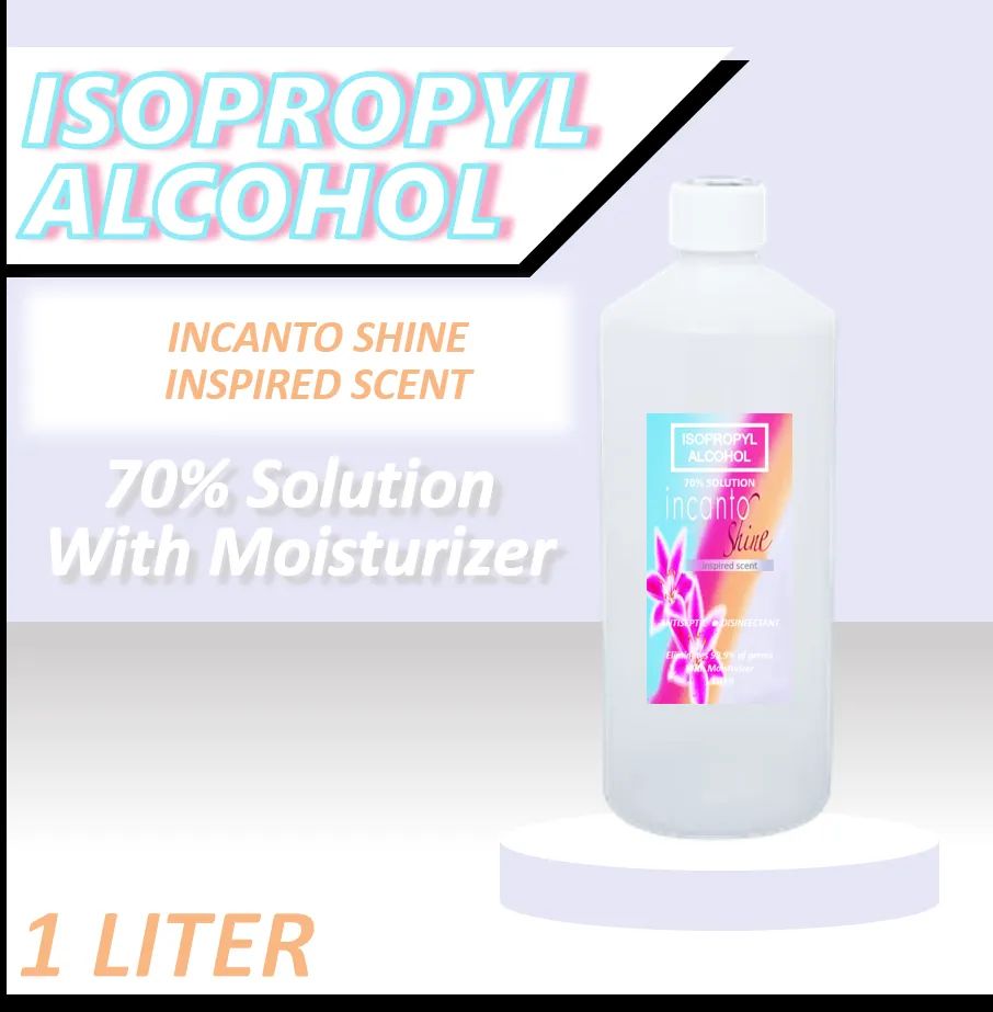 Incanto Shine 1 Liter 70 Isopropyl Alcohol With Moisturizer Lazada Ph 5269