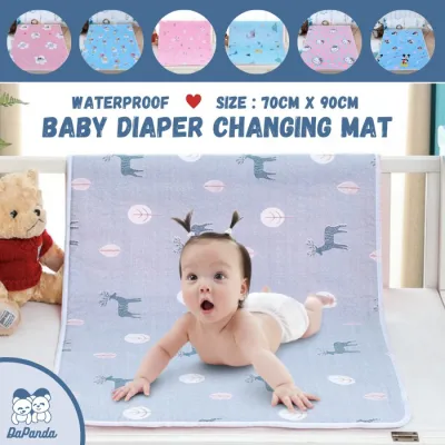 hot Dapanda Portable Baby Waterproof Diaper Changing Mat Washable Reusable Breathable Mattress