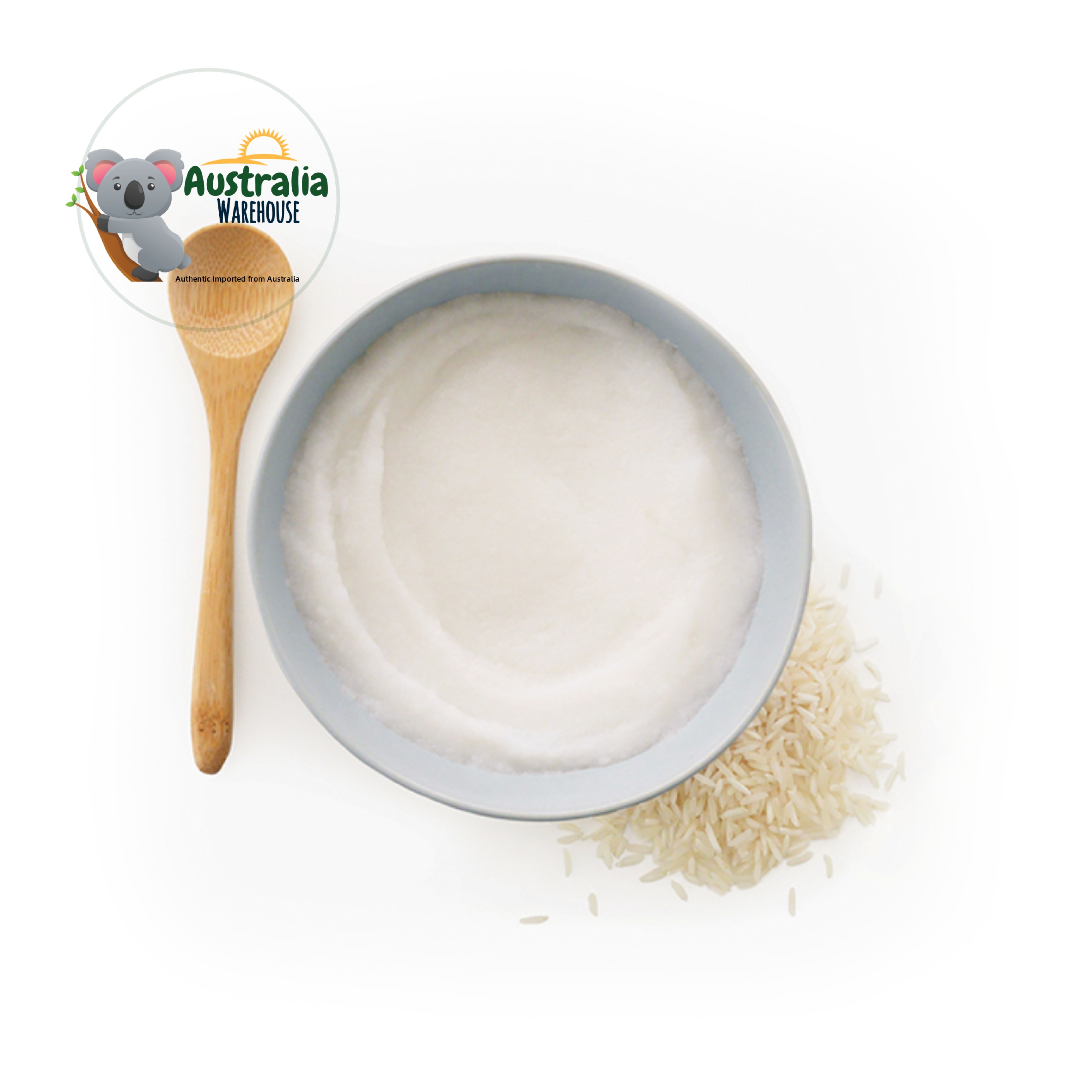 bellamy's organic baby rice with prebiotic