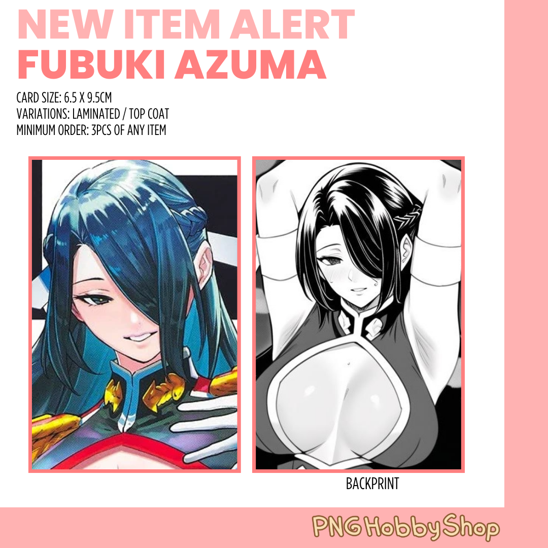 Fubuki Azuma Slave of the Magic Capital's Elite Troops Anime Photocards |  Lazada PH